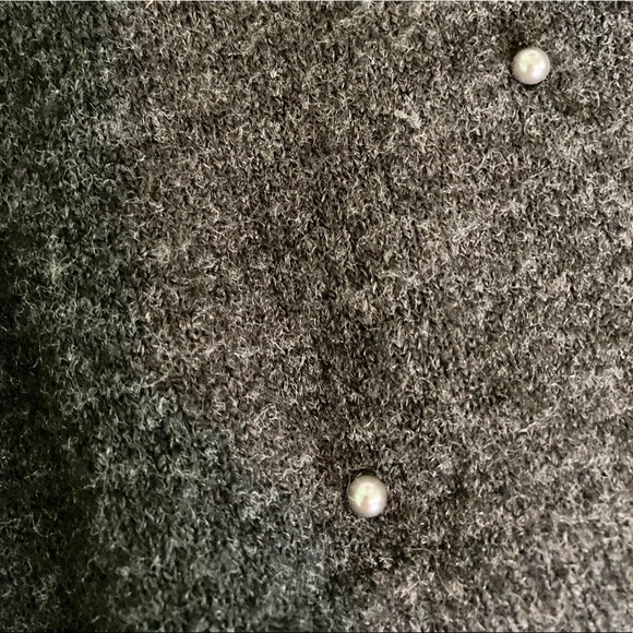 H&M Beaded Charcoal Sweater - so soft!! - Picture 7 of 10